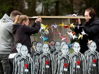Gedenkfeier des Vereins Gedenktag 2. April in Wewelsburg